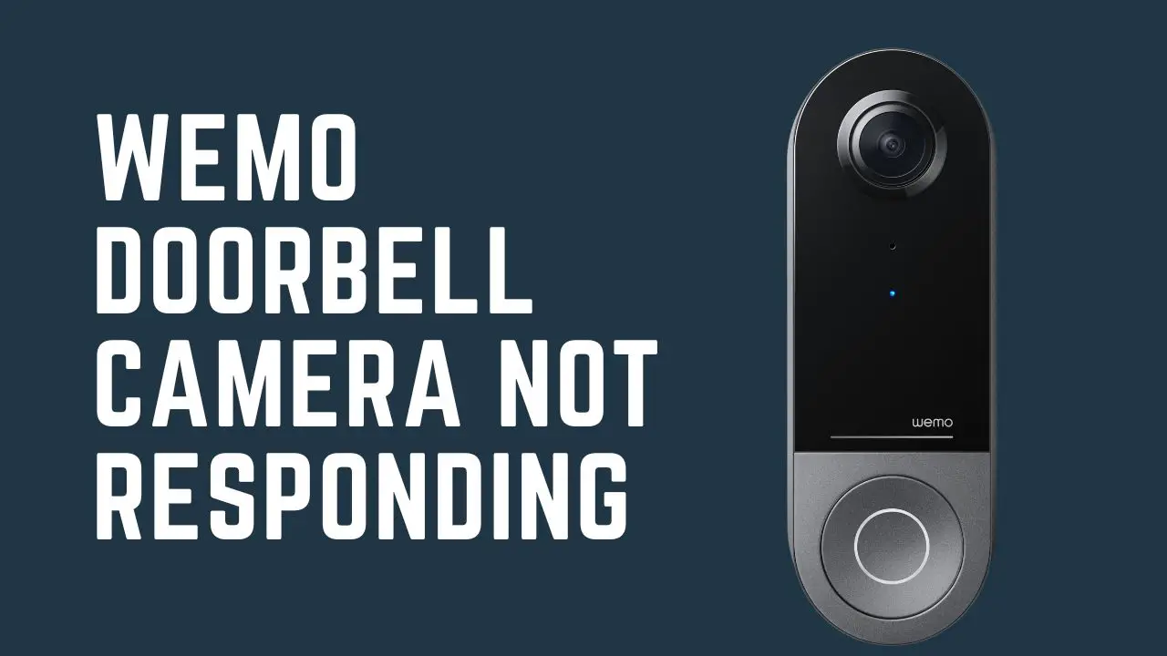 Wemo Smart Video Doorbell Camera